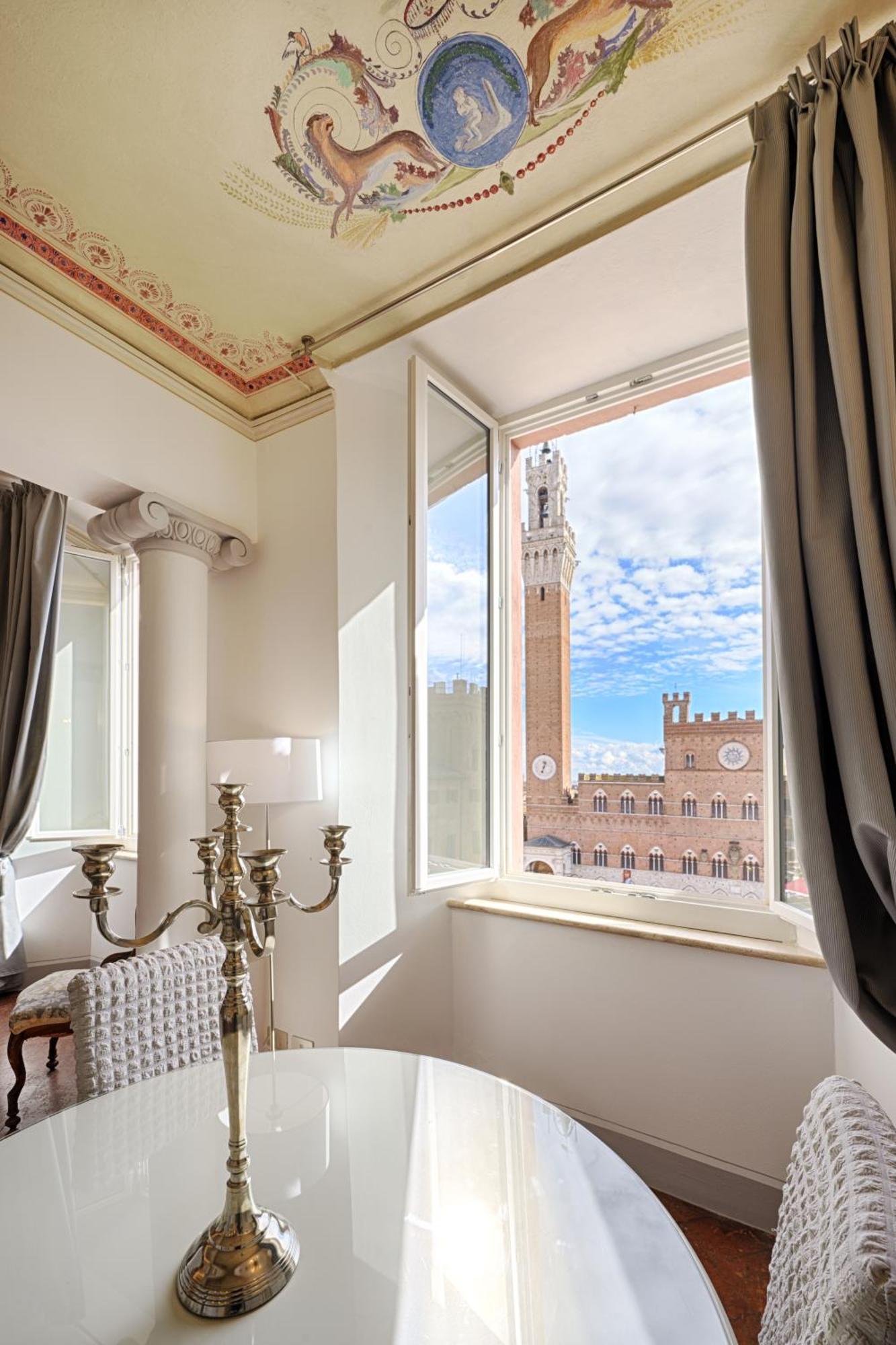 Appartement Palazzo Lenzi à Sienne Extérieur photo